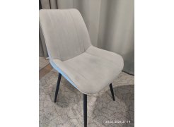 Стул на металлокаркасе Седа К 02 светло-серый / белый фото покупателя 356