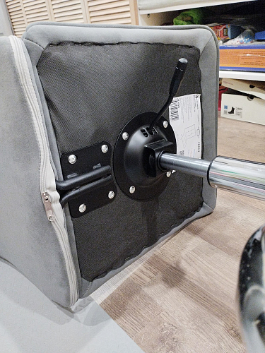 Компьютерное кресло One флок серый 29 фото покупателя 97