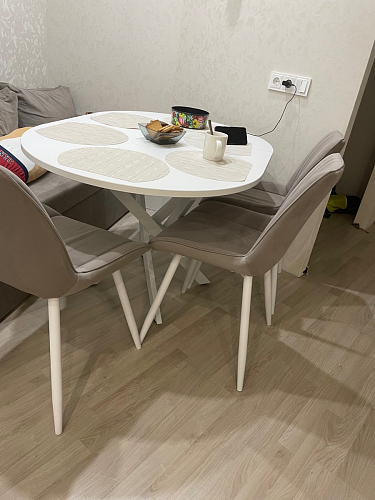 Комплект стульев Седа К 4 шт латте / черный фото покупателя 171