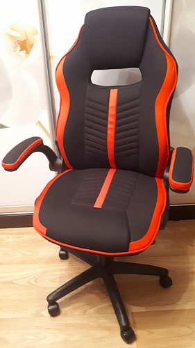 Компьютерное кресло Plast черный / голубой фото покупателя 8