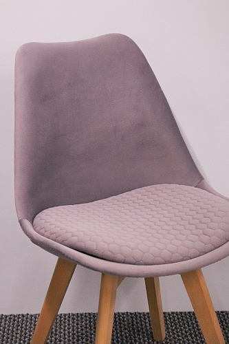 Деревянный стул Bonuss light gray / wood из шоурума 2