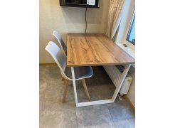 Стол Лота Лофт 140 25 мм черный матовый / бетон фото покупателя 394