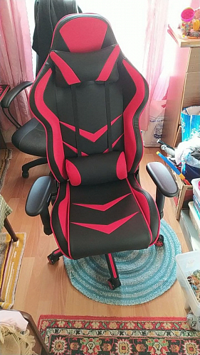 Компьютерное кресло Racer черное / красное фото покупателя 168