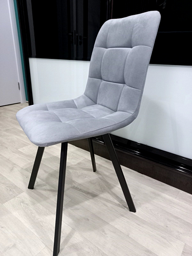 Стул на металлокаркасе Чилли зеленый / черный фото покупателя 804