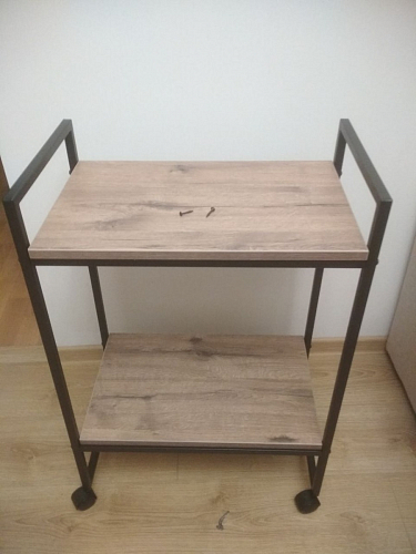 Сервировочный столик Ранд 50х30х75 делано фото покупателя 2