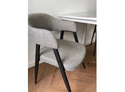 Стул на металлокаркасе Twin gray / black фото покупателя 5