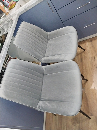 Стул на металлокаркасе Седа К кирпичный / черный фото покупателя 205