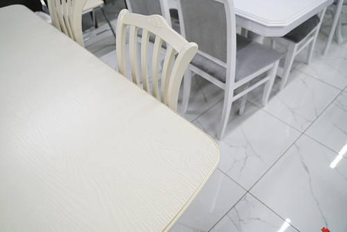 Деревянный стол Морнит 180(240)х100 орех темный / орех из шоурума 6