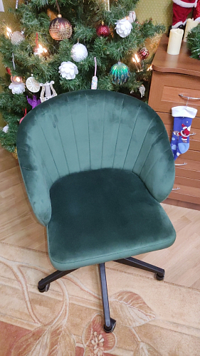 Компьютерное кресло Пард confetti silver серый / черный фото покупателя 243