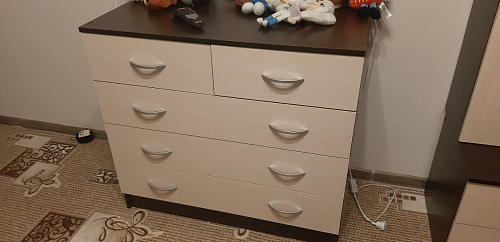 Комод Кэт-7 венге linum/дуб белфорт фото покупателя 27