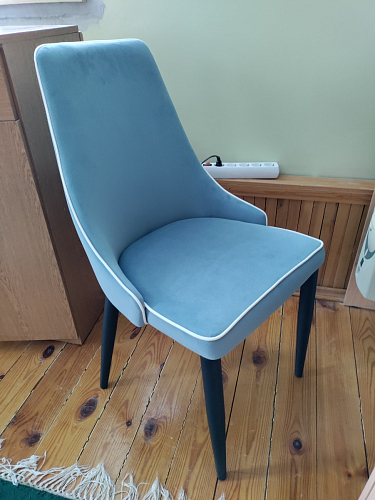 Стул на металлокаркасе Kora green / black фото покупателя 241