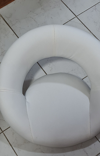 Барный стул Oazis cream / chrome фото покупателя 4