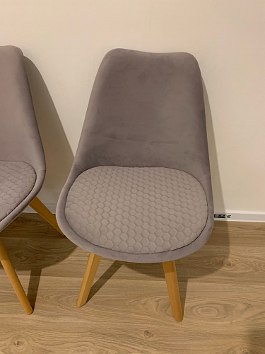 Стул Bonuss blue / wooden legs фото покупателя 189