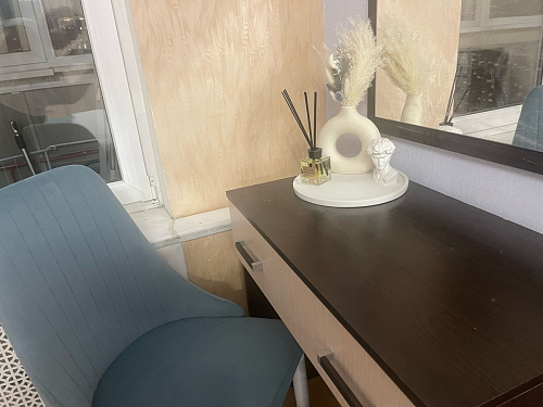 Стул на металлокаркасе Kora green / black фото покупателя 88