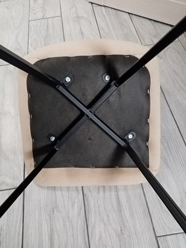 Стул на металлокаркасе Чилли бирюзовый / черный фото покупателя 281