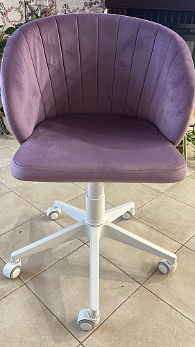 Компьютерное кресло Пард экокожа белый фото покупателя 91