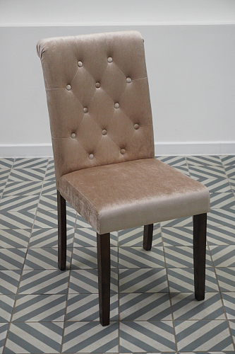 Стул Amelia dark walnut / fabric beige из шоурума 2