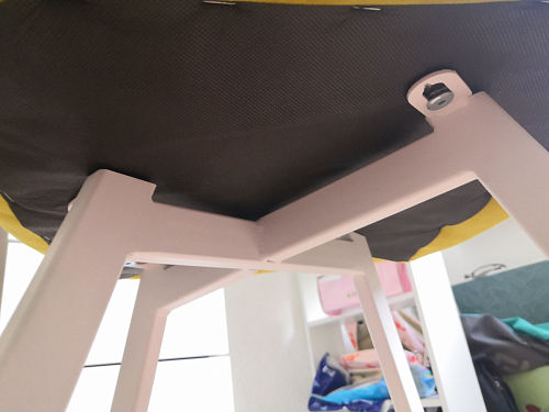 Стул на металлокаркасе Чилли бежевый / белый каркас фото покупателя 851