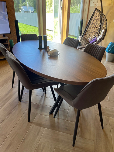 Комплект стульев Седа К 4 шт латте / черный фото покупателя 99