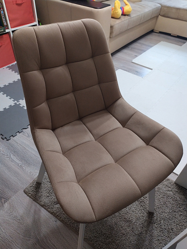 Стул на металлокаркасе Челси бирюзовый / черный фото покупателя 118