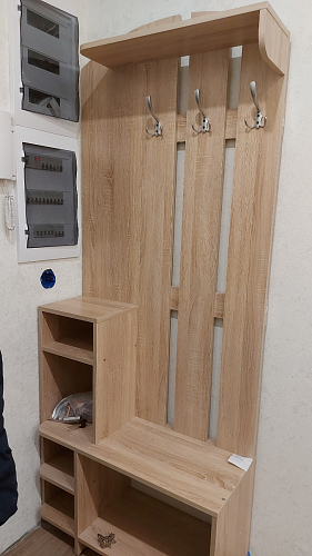 Прихожая Мила дуб сонома фото покупателя 46