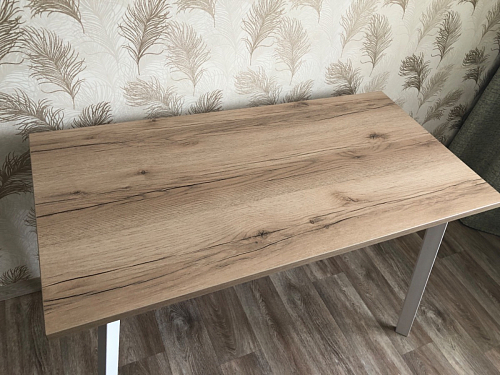 Стол Тринити Лофт 120 25 мм черный матовый / юта фото покупателя 216