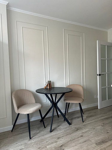 Стул на металлокаркасе Gabi gray / black фото покупателя 363