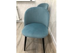 Стул на металлокаркасе Gabi 1 gray / black фото покупателя 474