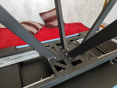 Керамический стол Вилли 140(200)х80х75 черный мрамор shakespeare black / черный фото покупателя 28