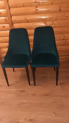 Стул на металлокаркасе Kora white / gray фото покупателя 306