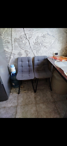 Комплект стульев Чилли 4 шт темно-серый / черный фото покупателя 506