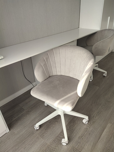 Компьютерное кресло Пард confetti silver серый / черный фото покупателя 237