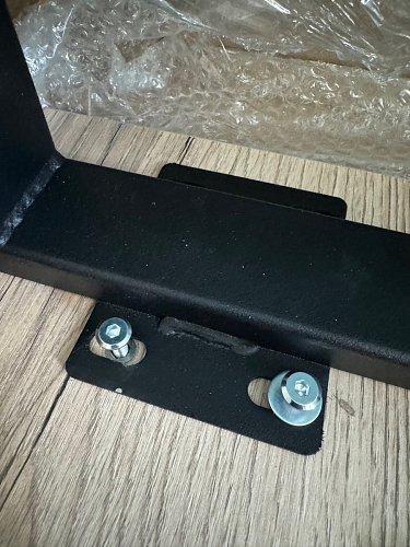 Стол Лота Лофт 140 25 мм черный матовый / дуб вотан фото покупателя 469