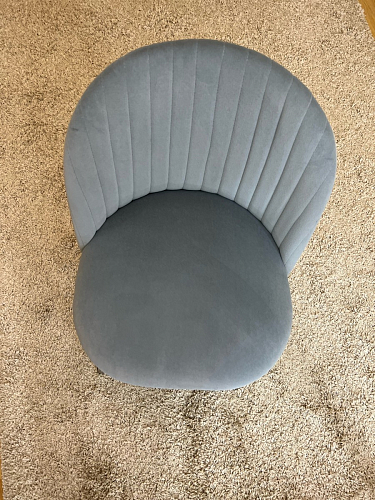 Стул на металлокаркасе Gabi gray / black фото покупателя 921