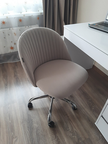 Компьютерное кресло Melody розовое фото покупателя 55