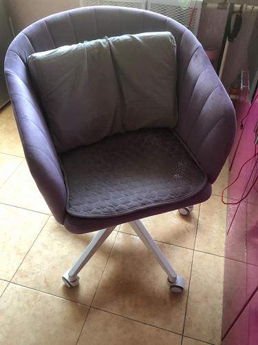 Компьютерное кресло Тибо сиреневый фото покупателя 99