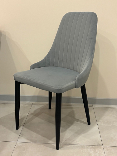 Стул на металлокаркасе Kora light purple / black фото покупателя 399