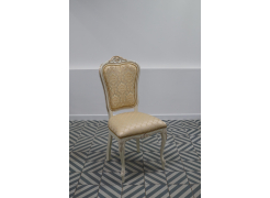 Стул Руджеро патина золото / бежевый комби из шоурума 2