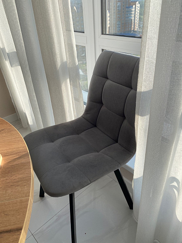 Комплект стульев Чилли 2 шт бежевый / черный фото покупателя 366