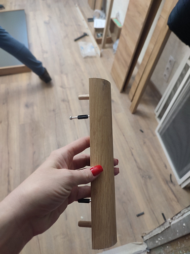 Двуспальная кровать Клауд 160х200 парящая дуб крафт золотой / антрацит фото покупателя 432