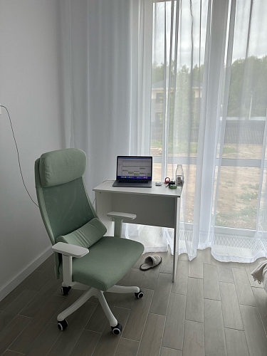 Компьютерное кресло Salta gray / white фото покупателя 8