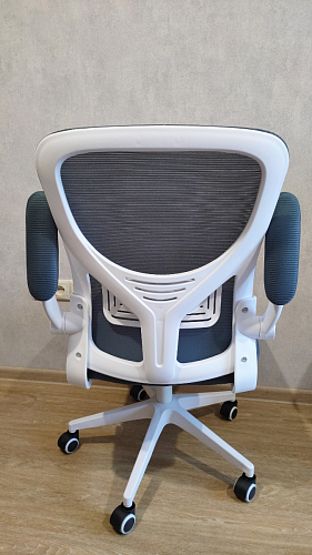 Компьютерное кресло Konfi gray / blue / white фото покупателя 61