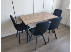 Стул на металлокаркасе Чилли розовый / черный каркас фото покупателя 324