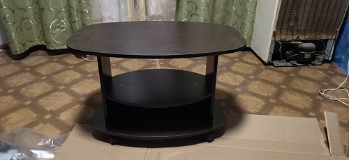 Журнальный стол Лидер ясень шимо темный фото покупателя 44