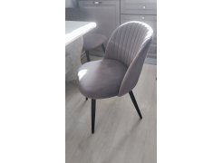 Стул на металлокаркасе Gabi 1 light purple / black фото покупателя 190