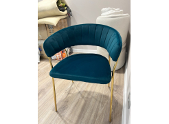 Стул на металлокаркасе Kamelia темно-серый / золотой фото покупателя 48