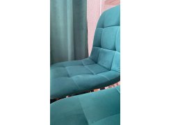 Стул на металлокаркасе Чилли розовый / черный каркас фото покупателя 153