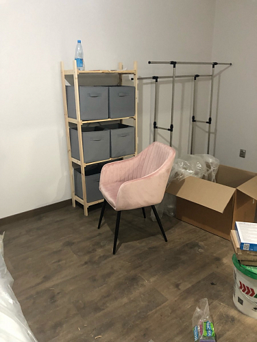 Стул на металлокаркасе Slam розовый фото покупателя 47