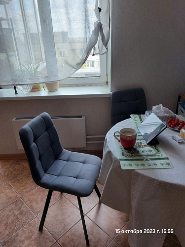 Стул на металлокаркасе Чилли зеленый / белый каркас фото покупателя 76