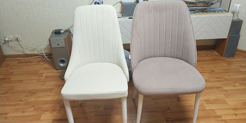 Стул на металлокаркасе Kora beige / black фото покупателя 337